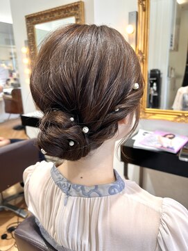 コワファースト させぼ五番街店(COIFF1RST) シニヨンアレンジ☆