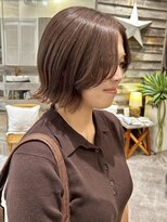 フリックヘアサロン 梅田茶屋町2号店(FLICK HAIR SALON)&nbsp;イルミナカラー/外ハネ/グレージュ/髪質改善