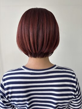 ケークリエイティブコード(K creative COrDE) ノンブリーチのチェリーボブ　3