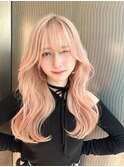 福岡ホワイトピンク/福岡レイヤー天神/ホワイトブロンド/