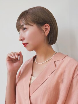 フィット ヒュー 千葉(fit hue) 似合わせカット/大人ガーリー/ダークアッシュ【千葉/千葉駅】