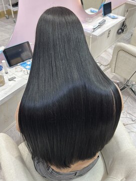 アディション 新宿(ADITION) 韓国人気!ブルーブラックカラー/髪質改善トリートメント/新宿n