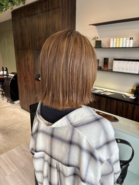 リマヘアー(lima hair) 外ハネボブレイヤー髪質改善【髪質改善/ツヤ髪/美髪】