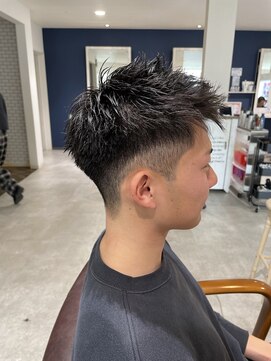 オシャマ ヘアー サンク 二川店(Oshama hair CinQ5) フェードショート