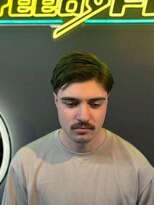 グリーディーフォックス 三軒茶屋(GreedyFOX)&nbsp;波巻き/マッシュパーマ/ウルフ/ハイライト<理容室>三軒茶屋