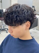 エルマーク 京都駅前(L-MARK)&nbsp;波巻きスパイラル/men's/ツイストスパイラル/メンズパーマ/学割