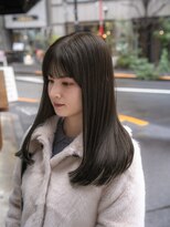 ネイヴィル(navile)&nbsp;【 酸性ストレート × オリーブグレージュ 】