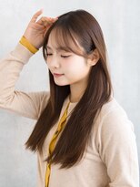 エスドットブルーム 梅田店(S.BROOM) 薄め前髪/艶/ロングヘア