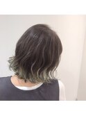 裾カラー△グリーン