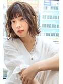 ★hair LOGiA★　〇外はねボブ　〇シースルーバング