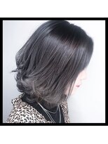ワット 新宿店&nbsp;【W-ワット-担当田辺 】＊透明感アッシュグレージュ外ハネボブ＊
