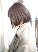 美シルエットのオトナボブ