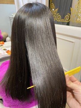 ブレスヘアーデザイン(BLESS HAIR DESIGN) 縮毛矯正×乾かすだけで決まる艶髪