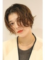 フラミューム たまプラーザ(flammeum)&nbsp;ラフセンターパート×チョコレートブラウン【たまプラーザ】