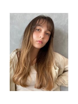 エムスラッシュ たまプラーザ(M.SLASH) 外国人風ロング/ワンカールロング/たまプラーザ