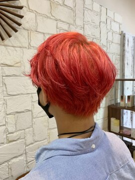 ニコア 千葉(nicoa) レッドカラー/韓国風マッシュ/ネープレス[千葉/千葉駅]