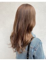 モルニ(MORNI)&nbsp;ハニーベージュ_マロンベージュ Aラインボブ かきあげ