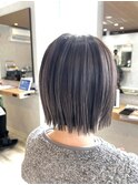 ala切りっぱなしボブスタイル☆
