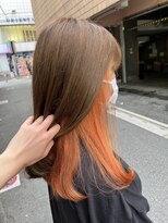 アルート 町田店(aroot)&nbsp;＊オレンジインナーカラー＊