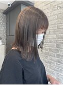 ブリーチなしgrayge / 切りっぱなしボブ