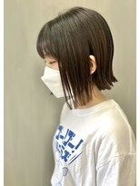 トップヘアー 中庄店(TOP HAIR fuapua)&nbsp;切りっぱなしボブ【りり】