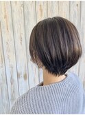 奥行きショート