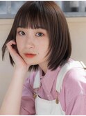 《calico》顔周りレイヤー*ボブ*ベージュカラー