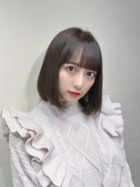 サロンドミルク 原宿(salon de MiLK)&nbsp;【salon de MiLK原宿】ミントベージュツヤボブ