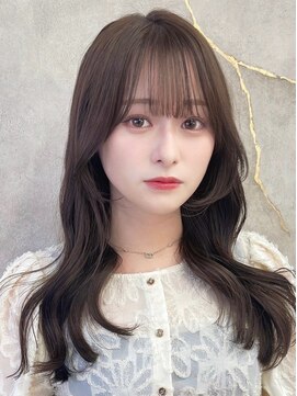 ロンドアヴァントゥス 池袋(Lond aventus) オリーブグレー/レイヤーカット/マロンベージュ/黒髪/小顔/池袋