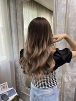 ガルボヘアー 名古屋栄店(garbo hair)&nbsp;#名古屋#栄#プルエクステ#グラデーション#ハイトーン#10代#20代