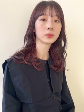 コワファースト  させぼ五番街店(COIFF1RST) 大人ピンクスタイル