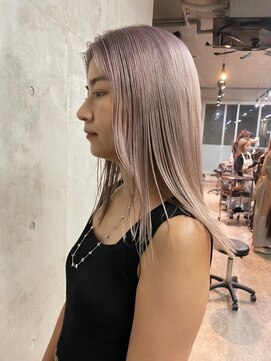 ソルトウォーター(SALT WATER) ピンクベージュ