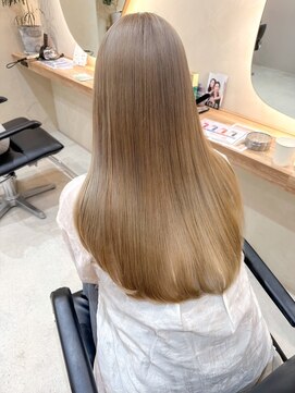 ヒビヲ(HIBIO) ショートボブオージュアトリートメントダブルカラーハイトーン