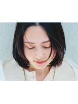 らふる其の二&nbsp;センターパート モードなスリークボブ