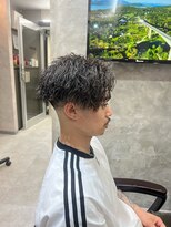 パーク バイ クリーム 大宮(PARK by CREAM)&nbsp;【メンズ】スキンフェード　ツイストスパイラルパーマ