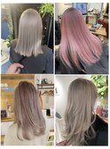 10代20代★大人かわいいダブルカラーブリーチカラー綺麗