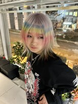 ロジ(loji) pail rainbow design