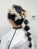 【花火大会/夏まつりお任せください◎】浴衣着付け＋ヘアセット