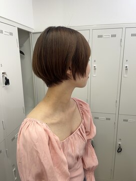 アッシュ 下北沢店(Ash) 浮きグセにも！ショートの縮毛矯正