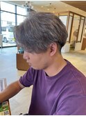 【福岡】透明感シルバー＋似合わせカット