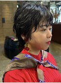 【 ショートウルフ × パーマ 】浅野美紀