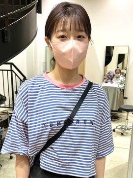ラフ 新宿(Laff) 【Laff】原田 大人可愛い20代30代40代ショートボブ丸みショート
