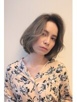 ナチュラルアッシュボブ