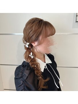 シー(she.) サイド編みおろし#she桂