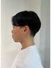 メンズカット＋眉カット＋スキャルプ＆クリームバス＋ヒーリングシャンプー