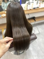 ランプ(Lamp)&nbsp;くびレイヤーグレーベージュニュアンスカラー白髪染め白髪ぼかし