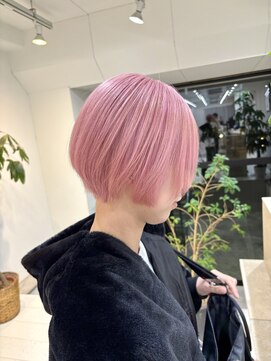 ニュート(Neut ) ペールピンクショートボブ/ハイトーンカラー/ペールカラー名古屋