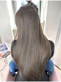 【juu./星ヶ丘】オリーブグレージュ×ケラチントリートメント