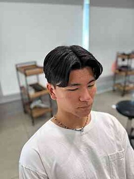 アッシュ 高幡不動店(Ash) メンズツーブロック刈り上げニュアンスストレート