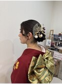 成人式ヘアセット/アップスタイル
